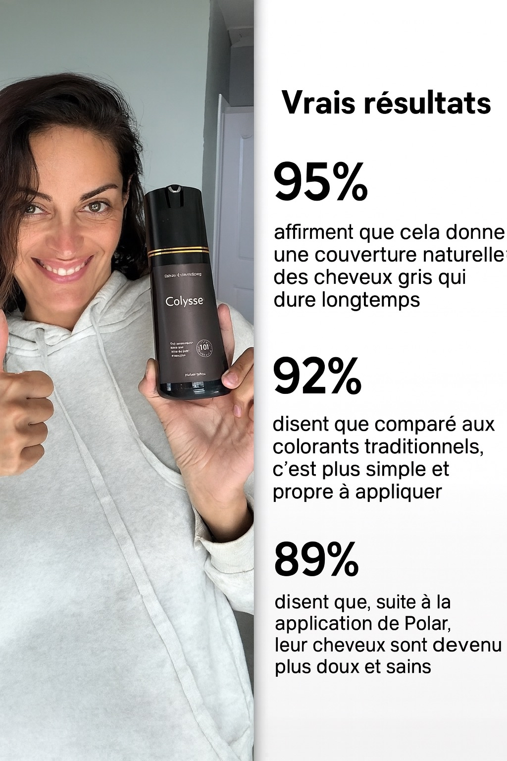 COLYSSE Renaissance Pure — pour accentuer le côté soin et propreté.